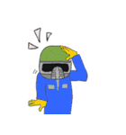 保育士ヒーローU-DASH（個別スタンプ：36）