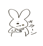 やたら目の近いうさぎ第二弾（個別スタンプ：6）