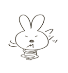 やたら目の近いうさぎ第二弾（個別スタンプ：7）