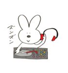 やたら目の近いうさぎ第二弾（個別スタンプ：10）