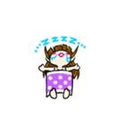 Cute momo girl（個別スタンプ：3）
