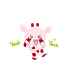 Pink giraffe: Lovenie (Daily life)（個別スタンプ：10）