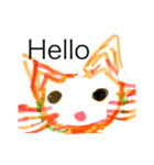 猫塗り（個別スタンプ：1）