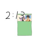 ちょうどキリの悪い時間だよ原始人（個別スタンプ：3）