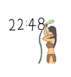ちょうどキリの悪い時間だよ原始人（個別スタンプ：36）