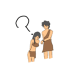 ちょうどキリの悪い時間だよ原始人（個別スタンプ：37）