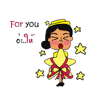 Cute Cabin Crew Ver.2 [EN/TH]（個別スタンプ：3）