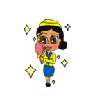 Cute Cabin Crew Ver.2 [EN/TH]（個別スタンプ：10）