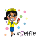 Cute Cabin Crew Ver.2 [EN/TH]（個別スタンプ：11）