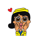 Cute Cabin Crew Ver.2 [EN/TH]（個別スタンプ：14）