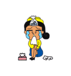 Cute Cabin Crew Ver.2 [EN/TH]（個別スタンプ：27）