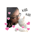 Latte Cat (EN)（個別スタンプ：25）