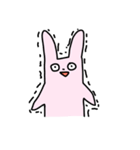 だめなうさぎさん（個別スタンプ：9）