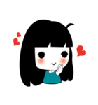 Baiya Happy Girl（個別スタンプ：1）