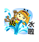 Bee Planet In The Summertime（個別スタンプ：2）