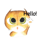Bobbi Cat 2 English version（個別スタンプ：6）