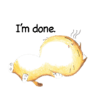 Bobbi Cat 2 English version（個別スタンプ：37）