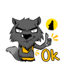 Fullmoon Werewolf Sticker（個別スタンプ：34）