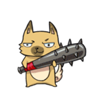 Nino The German Shepherd（個別スタンプ：4）