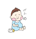 ほっぺた赤ちゃんとおにぎり（個別スタンプ：3）