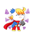 勇士！ 顔文字（個別スタンプ：23）