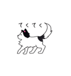 豆大福犬スタンプ（個別スタンプ：18）