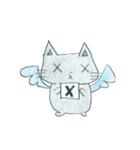 わき毛猫（個別スタンプ：5）