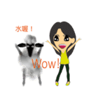 Black Face Sheep Grace 2（個別スタンプ：2）