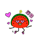Lady Watermelon（個別スタンプ：4）