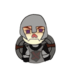 Knight Red nose（個別スタンプ：1）
