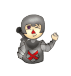 Knight Red nose（個別スタンプ：7）
