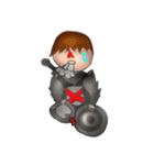 Knight Red nose（個別スタンプ：11）