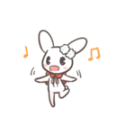 Two-sided Rabbit daily（個別スタンプ：15）