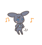 Two-sided Rabbit daily（個別スタンプ：16）