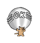 ねこメタル リアクション（個別スタンプ：1）