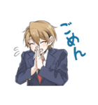ブレザー男子（個別スタンプ：5）