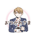 ブレザー男子（個別スタンプ：6）