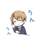 ブレザー男子（個別スタンプ：11）