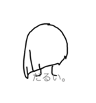 アシンメトリー（個別スタンプ：3）