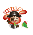 Captain Hopper Loves Ice Cream（個別スタンプ：1）