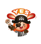 Captain Hopper Loves Ice Cream（個別スタンプ：21）