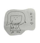 健気女子の日常1（個別スタンプ：3）