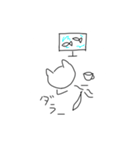 ニャスケのよく使うスタンプ集（個別スタンプ：30）