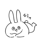 むちむちうさぎ（個別スタンプ：3）