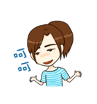 Ponytail x Girl（個別スタンプ：25）