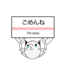 TALK CAT（個別スタンプ：2）