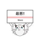 TALK CAT（個別スタンプ：4）