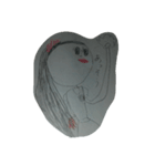 シュールな女の子（個別スタンプ：6）