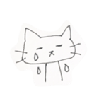 手描き！ゆる〜いネコ（個別スタンプ：4）