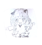 illustrate stamps（個別スタンプ：5）